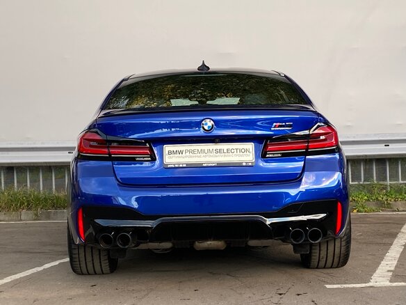2020 BMW M5 Competition VI (F90) Рестайлинг, синий - вид 2