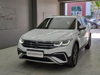 2022 Volkswagen Tiguan Allspace II Рестайлинг, белый, 2480355 рублей, вид 1