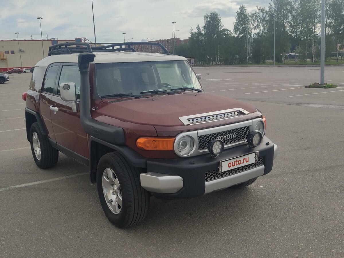 Купить б/у Toyota FJ Cruiser 2006-2022 4.0 AT (239 л.с.) бензин автомат ...