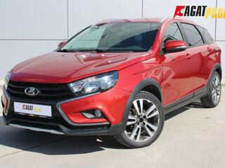 2020 Lada (ВАЗ) Vesta SW Cross I, красный, 1169000 рублей, вид 1
