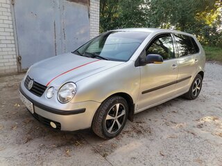 2002 Volkswagen Polo IV, серебристый, 240000 рублей, вид 1