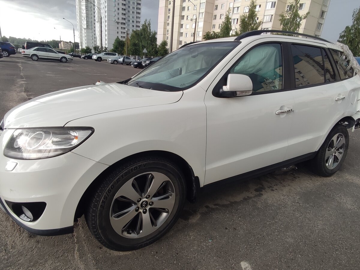 Купить б/у Hyundai Santa Fe II Рестайлинг 2.2d AT (197 л.с.) 4WD дизель ...