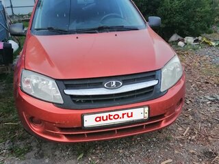 2013 Lada (ВАЗ) Granta I, оранжевый, 500000 рублей, вид 1