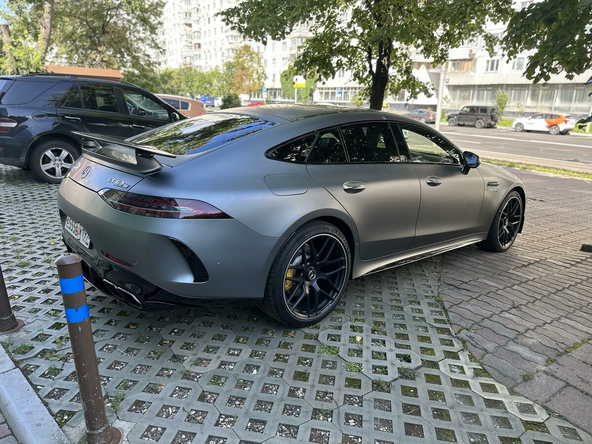 AMG gt63 руль
