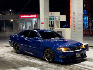 2000 Toyota Mark II VIII (X100), синий, 600000 рублей, вид 1