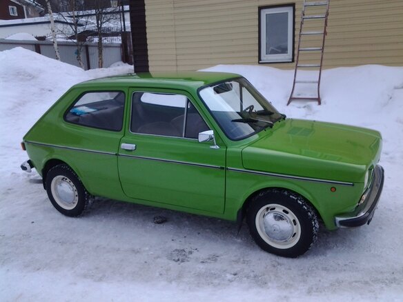 1977 Fiat 127, зелёный - вид 4