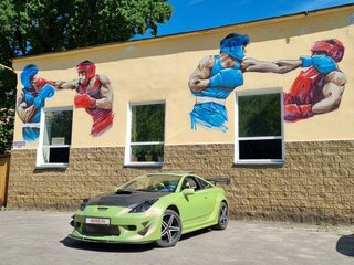 2002 Toyota Celica VII (T230) Рестайлинг, зелёный, 2700000 рублей, вид 1