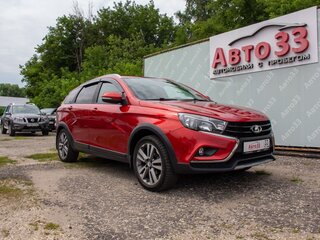 2019 Lada (ВАЗ) Vesta SW Cross I, красный, 1287000 рублей, вид 1