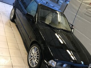 1996 BMW 3 серии 320i III (E36), чёрный, 300000 рублей, вид 1