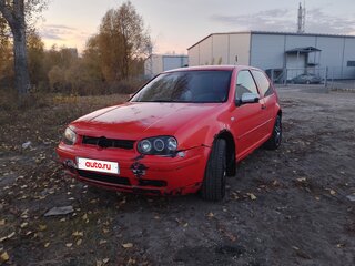 1999 Volkswagen Golf IV, оранжевый, 165000 рублей, вид 1