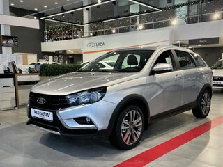 2025 Lada (ВАЗ) Vesta SW Cross I Рестайлинг (NG), серебристый, 1974000 рублей, вид 1