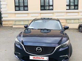 2017 Mazda 6 III (GJ) Рестайлинг, синий, 1700000 рублей, вид 1