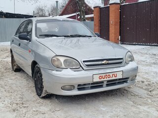 2008 Chevrolet Lanos I, серебристый, 139000 рублей, вид 1