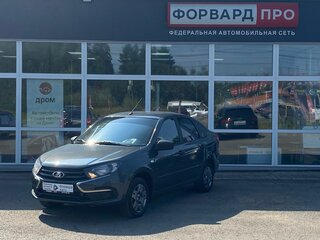 2019 Lada (ВАЗ) Granta I Рестайлинг, серый, 635000 рублей, вид 1