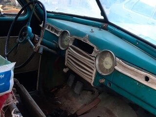 1956 ГАЗ М-20 «Победа», зелёный, 50000 рублей, вид 1