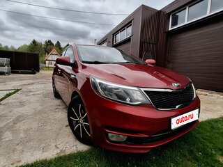 2016 Kia Rio III Рестайлинг, красный, 970000 рублей, вид 1
