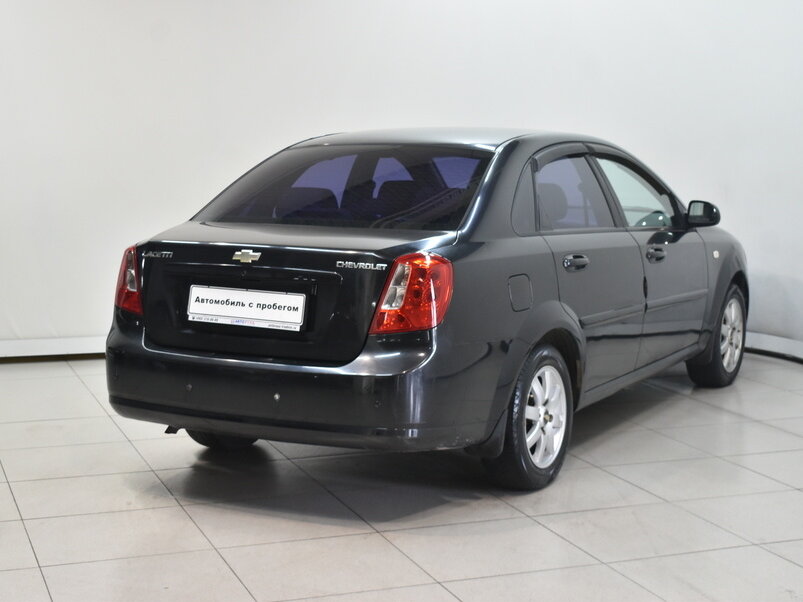 Chevrolet Lacetti 2008 седан черный