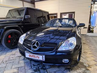 2008 Mercedes-Benz SLK-Класс 200 II (R171) Рестайлинг, чёрный, 1885000 рублей, вид 5