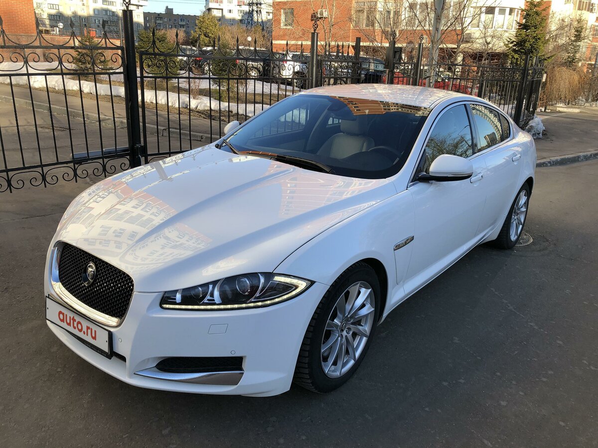 Ягуар белый авто