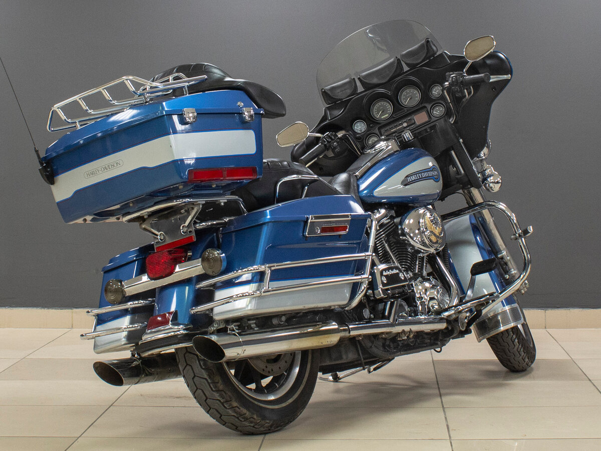 2004 Harley-Davidson Electra Glide, голубой, 558018 рублей - вид 1