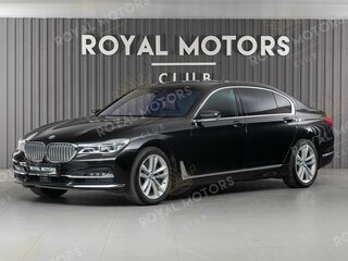 2015 BMW 7 серии Long 750Li xDrive VI (G11/G12), чёрный, 2990000 рублей, вид 1
