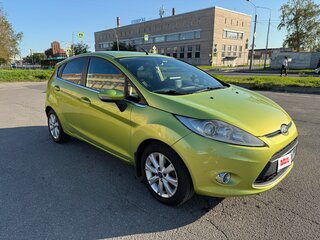2010 Ford Fiesta Mk6, зелёный, 625000 рублей, вид 1