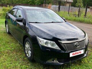 2014 Toyota Camry VII (XV50), чёрный, 1700000 рублей, вид 2