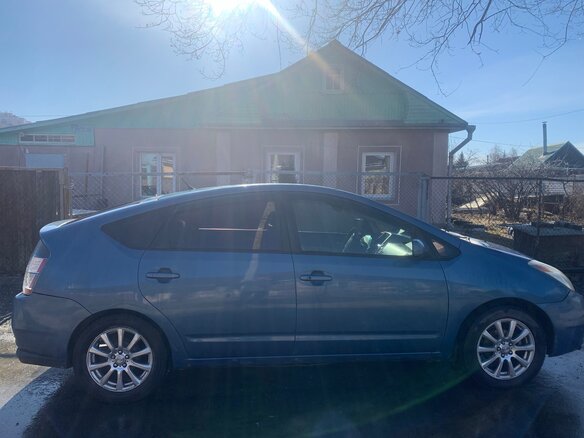2004 Toyota Prius II (XW20), синий, 700000 рублей - вид 5