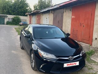 2015 Toyota Camry VII (XV50) Рестайлинг, чёрный, 1190000 рублей, вид 1