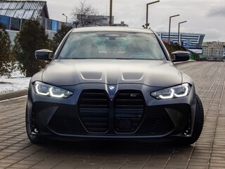 2021 BMW M3 Competition Package VI (G80), чёрный, 6244857 рублей, вид 1