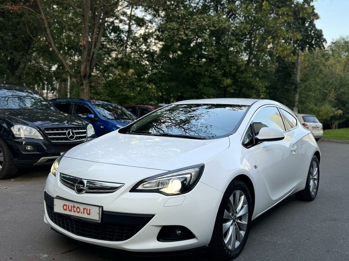 Купить б/у Opel Astra J Рестайлинг GTC 1.4 AT (140 л.с.) бензин автомат ...