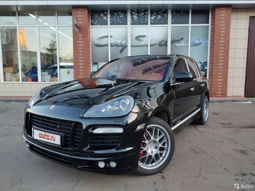 Porsche Cayenne 2006 черный