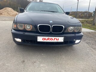 2001 BMW 5 серии 525i IV (E39) Рестайлинг, синий, 450000 рублей, вид 1