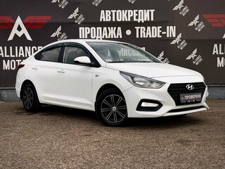 2019 Hyundai Solaris II, белый, 1239000 рублей, вид 1