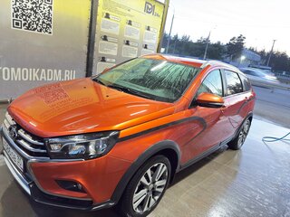 2019 Lada (ВАЗ) Vesta SW Cross I, оранжевый, 1225000 рублей, вид 1