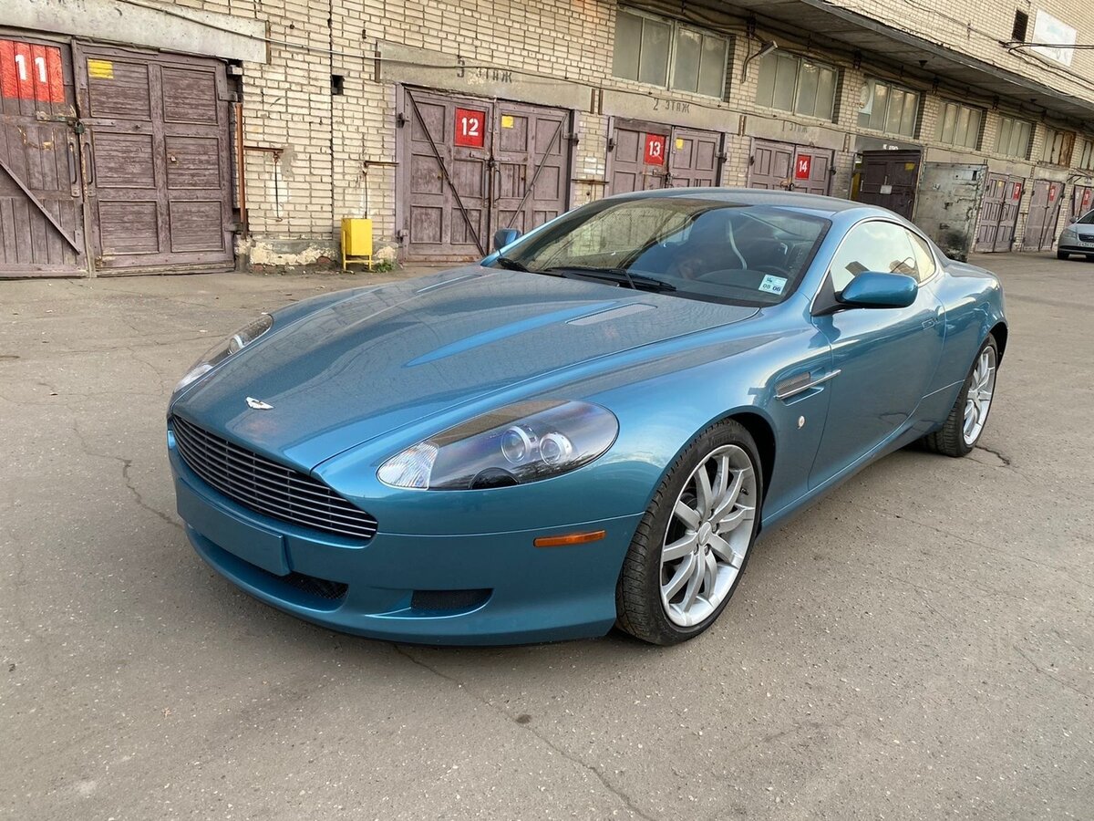 Купить б/у Aston Martin DB9 I 5.9 AT (450 л.с.) бензин автомат в Москве ...