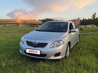 2007 Toyota Corolla X (E140, E150), голубой, 467500 рублей, вид 1