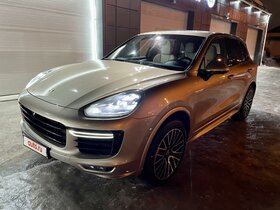 Порше кайен золотистый