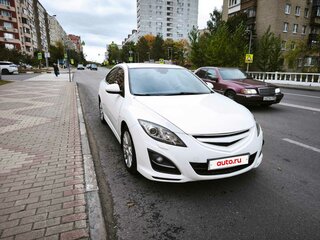 2012 Mazda 6 II (GH) Рестайлинг, белый, 1100000 рублей, вид 1