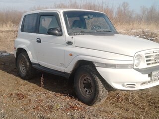 2002 SsangYong Korando II, белый, 500000 рублей, вид 2