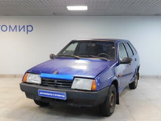 2002 LADA (ВАЗ) 2109, синий, 117000 рублей, вид 1