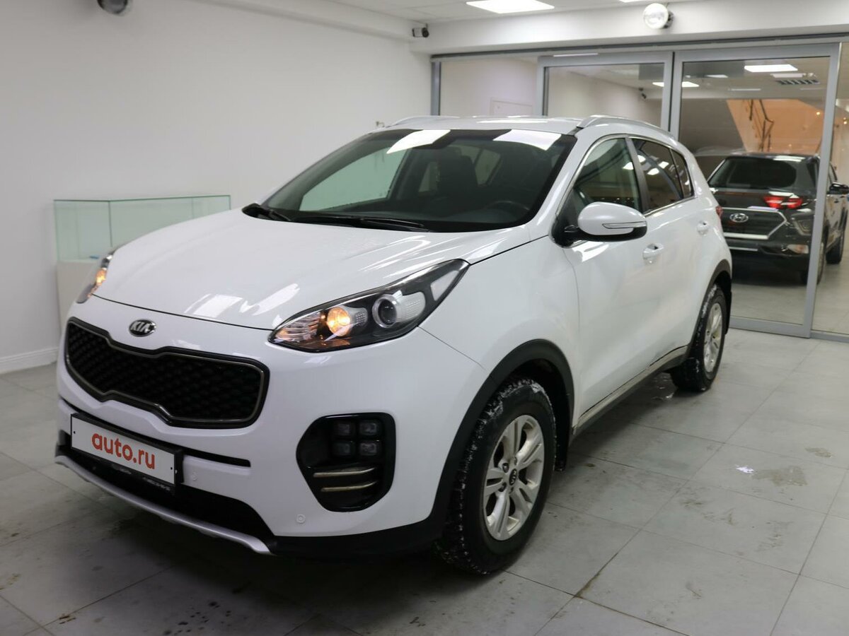Kia Sportage 2017 Р±РµР»С‹Р№