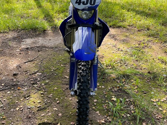 2011 Yamaha WR450F, синий, 480000 рублей - вид 2