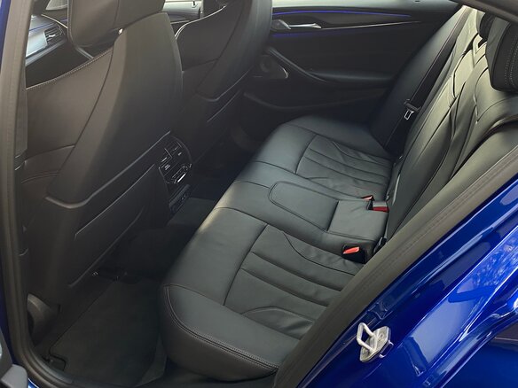 2020 BMW M5 Competition VI (F90) Рестайлинг, синий - вид 12