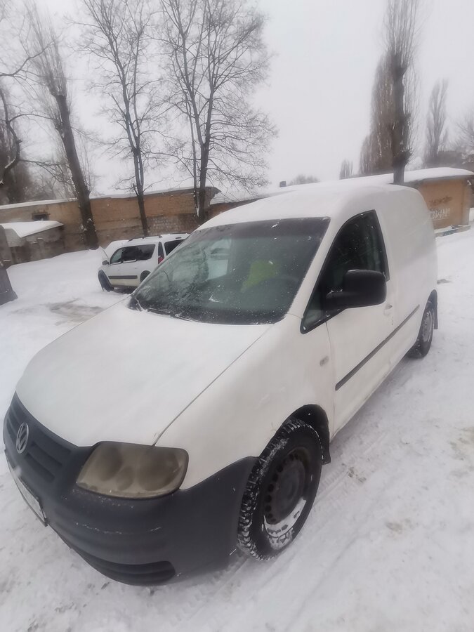 Фольксваген кадди белый