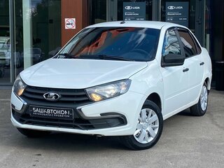 2019 Lada (ВАЗ) Granta I Рестайлинг, белый, 430000 рублей, вид 1