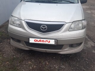 2003 Mazda MPV II (LW), жёлтый, 450000 рублей, вид 1