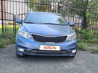 2015 Kia Rio III Рестайлинг, голубой, 1150000 рублей, вид 1