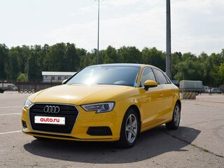 2017 Audi A3 III (8V) Рестайлинг, жёлтый, 1600000 рублей, вид 1