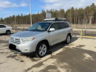2012 Toyota Highlander II (U40) Рестайлинг, серый, 1600000 рублей, вид 1
